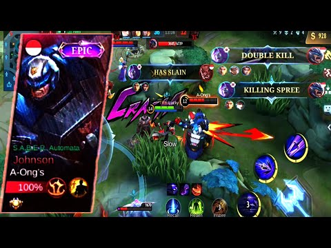 500% ATTACK SPEED MOSKOV VS 500% ARMOR JHONSON! MLBB
