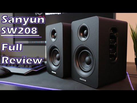 Sanyun SW208 Computer Speakers Complete review