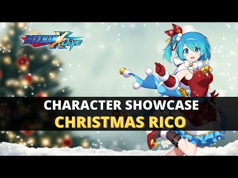 Rockman X DiVE | Christmas RiCO | Character Showcase