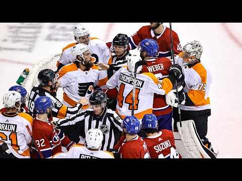 Flyers send Suzuki, Canadiens home with head pats