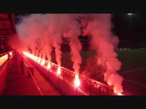 Sfeeractie (Pyro) SV Pro Excelsior (Excelsior-NEC 26-02-2016)