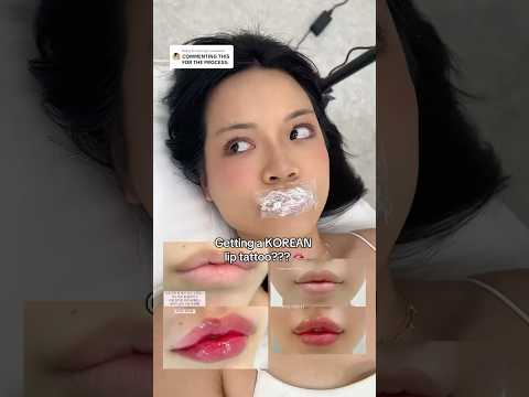 My KOREAN LIP BLUSH TATOO experience 🤪 Done by @studio.anier on IG!! #korean #tattoo #lips