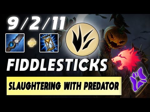 PREDATOR FIDDLESTICKS NEW OP | Fiddlesticks Jungle Guide | League of Legends