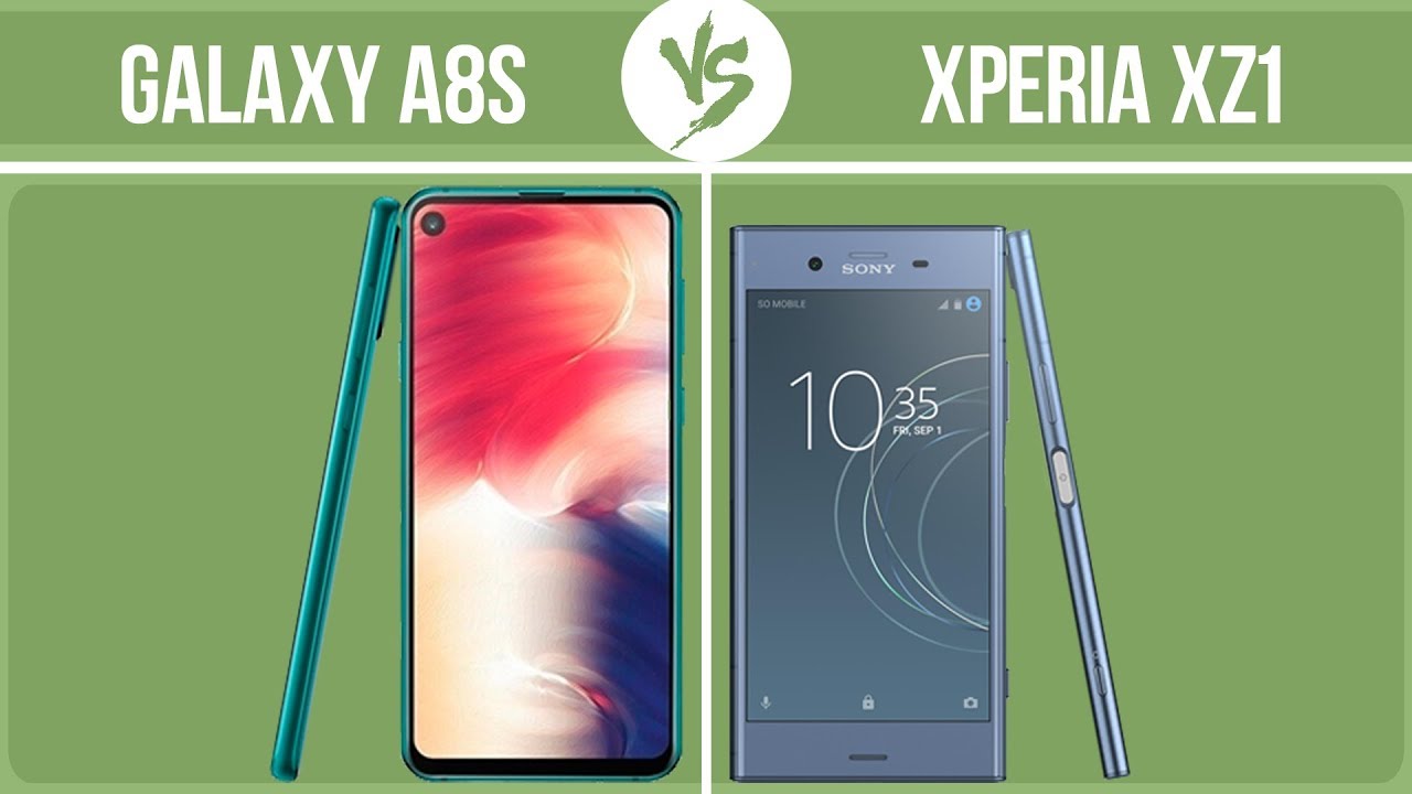 Samsung Galaxy A8s vs Sony Xperia XZ1 ✔️
