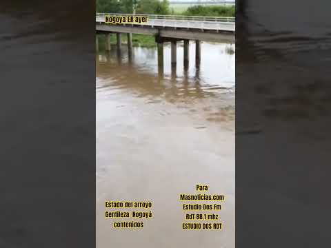 #nogoya #estadodelarroyo #ayer #NogoyáContenidos @waltergrimaux2447 @waltergri