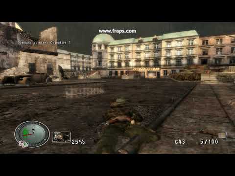 Sniper Elite T-34 vs Panzer Tank Battle.