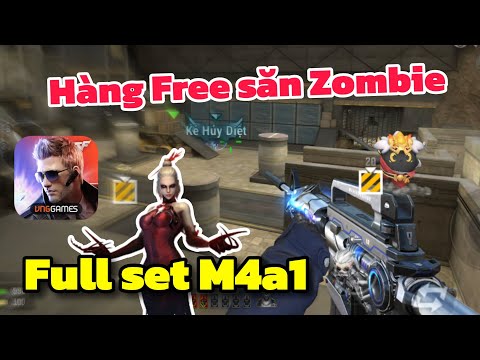 CF Mobile - Mang Full Set M4A1 Iron Beast Vào Săn Zombie Liệu Có Ngon?