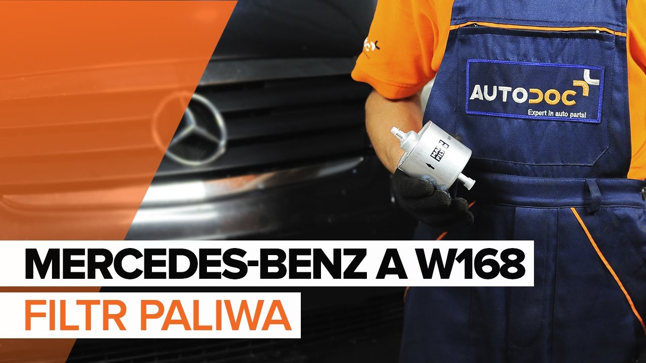 Jak wymienić filtr paliwa w Mercedes W168 benzyna - poradnik naprawy