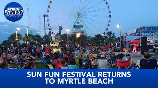 Sun Fun Festival kicks off this weekend in Myrtle Beach