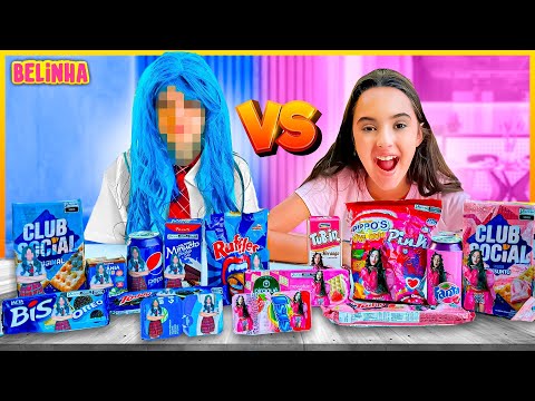 COMIDAS DA ZARA (MENINA QUE NÃO GOSTA DA BELINHA) VS COMIDAS DA BELINHA