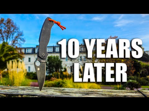10 Years Later - My most EDC'd Folder - Spyderco Paramilitary 2