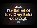 Rachel Zegler - The Ballad Of Lucy Gray Baird (Karaoke with Lyrics)