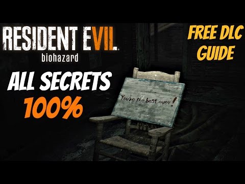 Resident Evil 7 - All Secrets Demo Walkthrough Mystery Guide (RE7 FREE DLC)