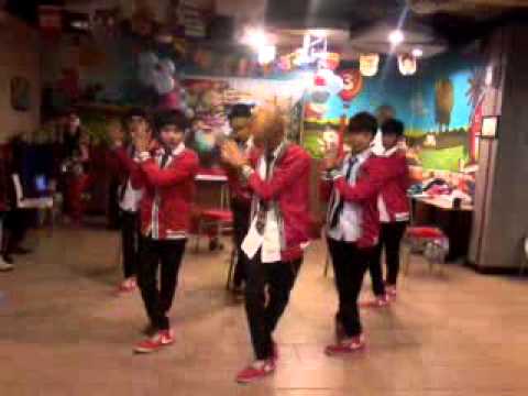 G-swag cover dance BTS just one day at KFC Merdeka