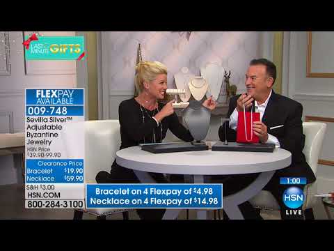 HSN | Sevilla Silver Jewelry 12.18.2017 - 05 PM