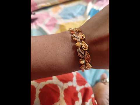 916 gold daily wear bracelet dedigns with grams#gram#gold#ytshorts#shorts#shortsviral