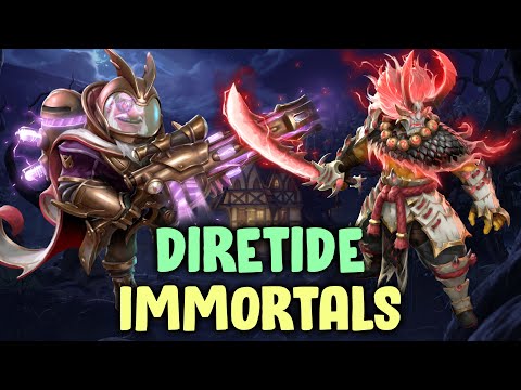 Diretide IMMORTALS Tier 4 & 3 Preview — Dota 2