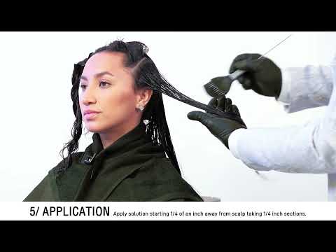 Keraplasty Keratin Smoothing Treatment Tutorial: "Keeping the Curl"
