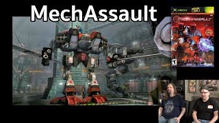 Let's Play MechAssault (2002) on original XBOX w/ Drunken Master Paul