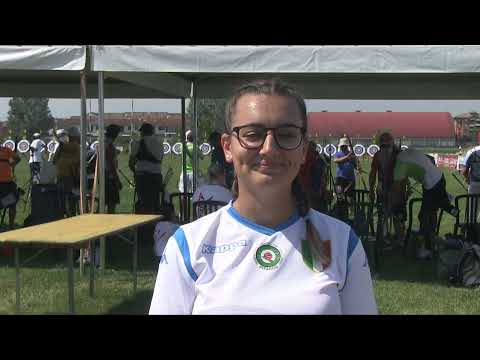 Chiara Rebagliati alla vigilia della gara di Qualificazione Olimpica di Parigi