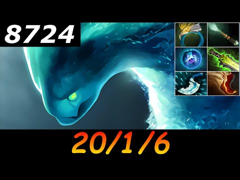 Dota 2 Morphling 8724 MMR 20/1/6 (Kills/Deaths/Assists) Ranked Full Gameplay