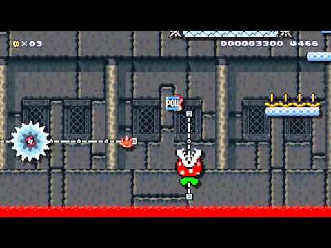 Super Mario Maker - Saw That
