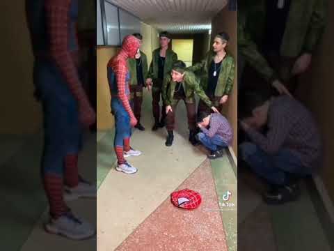 Marvel super hero spiderman always stay by your side 😍