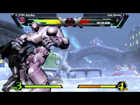 UMVC3 Losers Finals @ Mashfest - CTRL RayRay vs Erik Warda [720p/60fps]