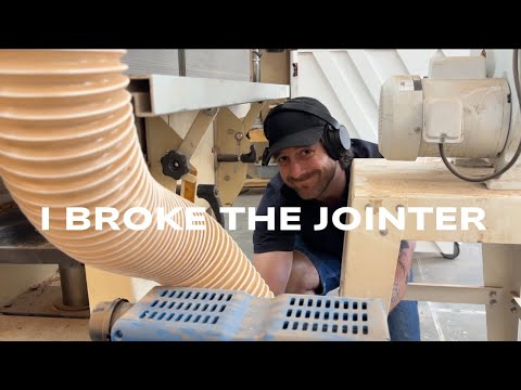 I BROKE THE JOINTER! (Spend a week with me)