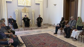 Ամենայն Հայոց Կաթողիկոսը Մայր Աթոռում ընդունել է Ավստրիացի ուխտավորների