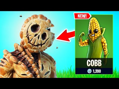 *NEW* HARVEST'S BOUNTY Skin Bundle Gameplay in FORTNITE! (Cobb & Mincemeat Review)