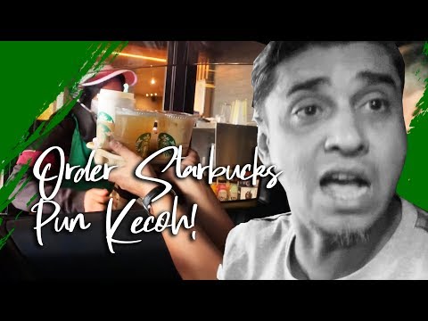 Pak Azad & Eira Syazira Nak Order Starbucks Pun Kecoh!!