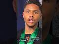 Shakur Stevenson SOUNDS OFF on Devin Haney moving up to face Prograis and keeping BELTS!