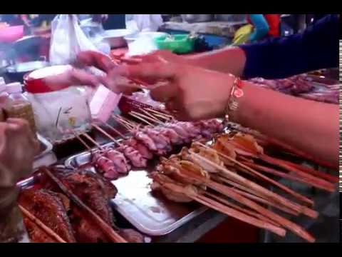 Asian Street Food Tour - Cambodian Street Food At Crab Market - Foods And Activities Video