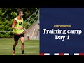 #FRONTROW • TRAINING CAMP • DAY 1