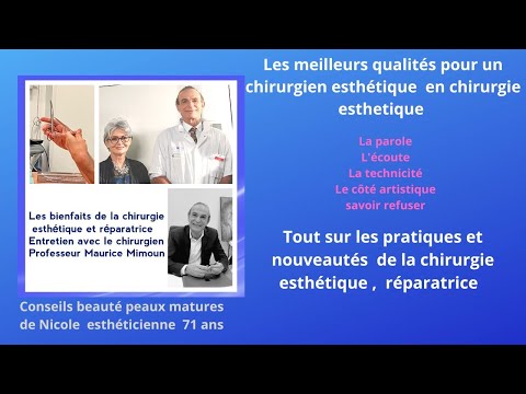 The benefits of cosmetic and reconstructive surgery. Interview with Professor Maurice Mimoun