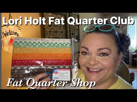 Lori Holt Fat Quarter Club - September 2023 - Fat Quarter Shop