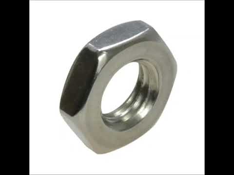 Hexagonal drilling hex lock nut, ss/ms/carbon steel, thread ...