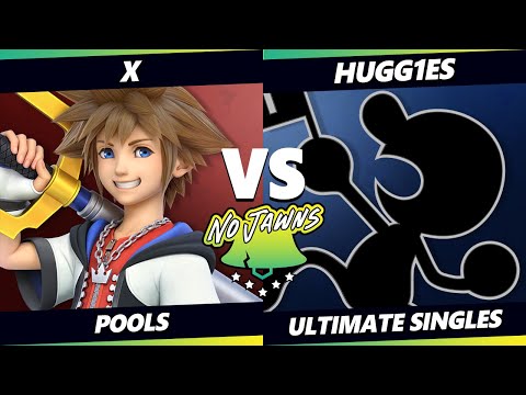 No Jawns 3 - X (Sora) Vs. Hugg1es (Game & Watch) Smash Ultimate - SSBU