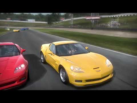 CORVETTE Z06 in Need for Speed™ SHIFT Career Event, Manufacturer Competition at DONINGTON NATIONAL.