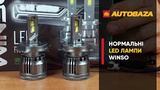 Winso H4 12/24V 90 Вт 7000 Лм 6500K CSP3970 (797400) - відео 2