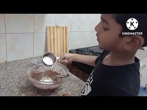 Eggless chocolate cake #chocolatecake recipie // how to make cake by ashvik..
