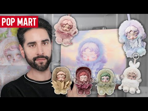 POP MART SKULLPANDA -  l'impressionnisme Plush Pendant FULL SERIES UNBOXING! 💜