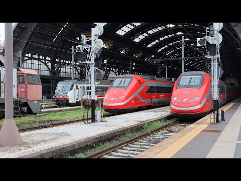 20 minuti di trainspotting a Milano Centrale