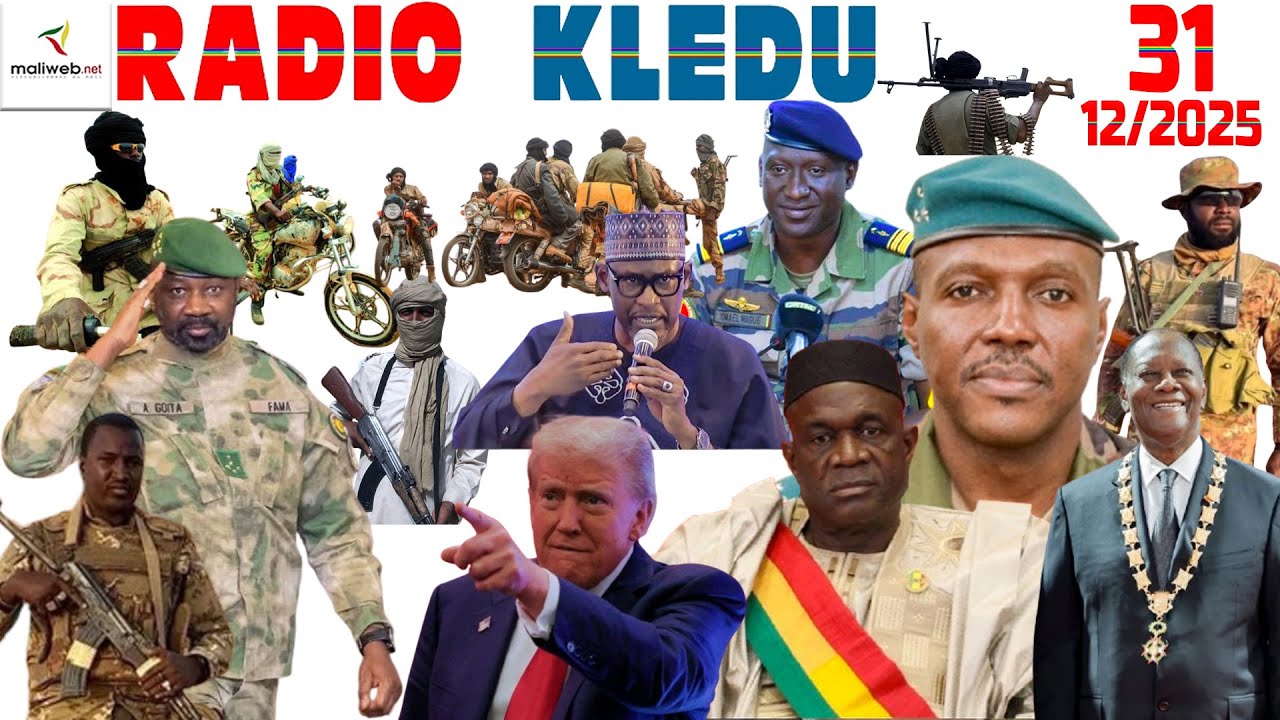 La Revue de Presse de la RADIO KLEDU du 31 décembre 2025
