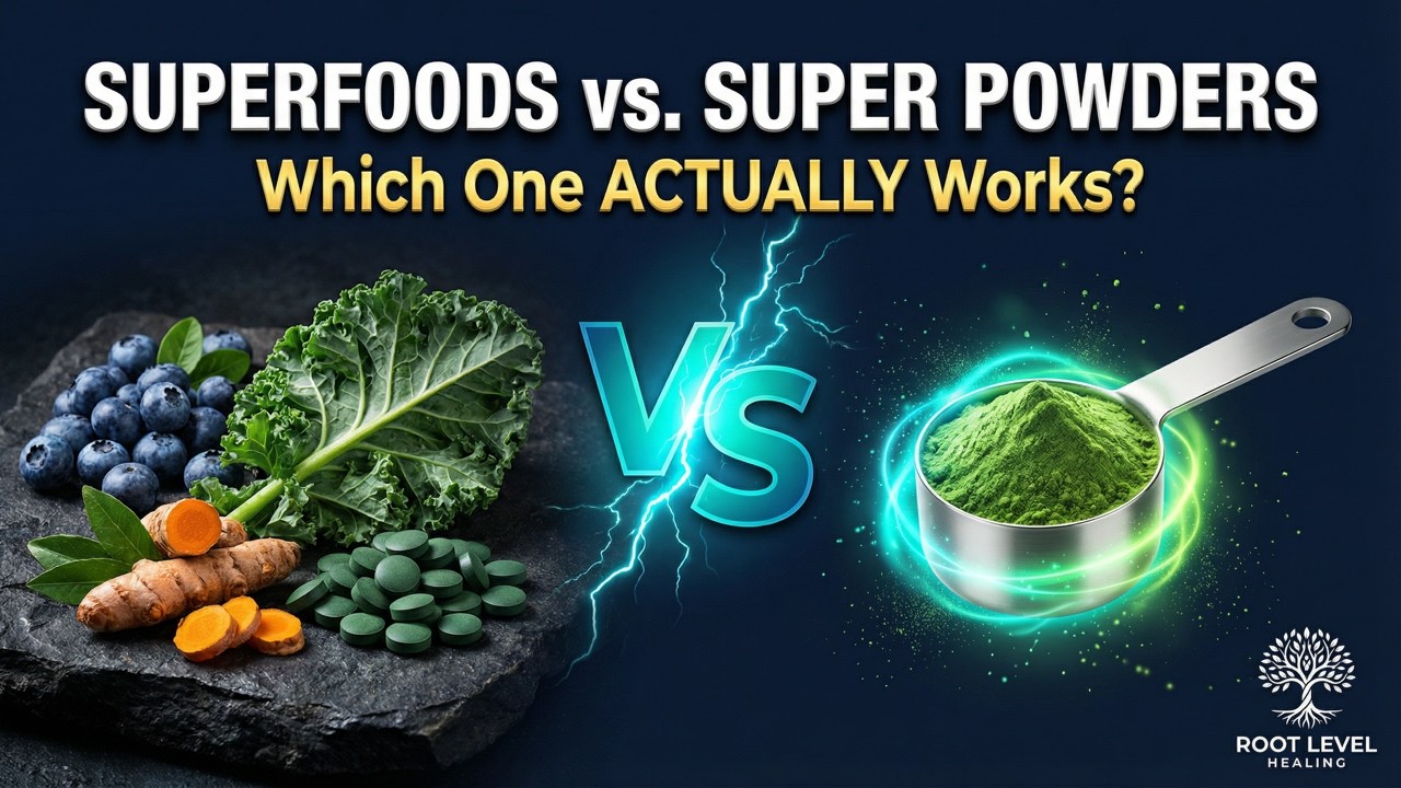 Superfoods vs. Super Powders: Which One ACTUALLY Works? (Bioavailability Science Explained) Video
