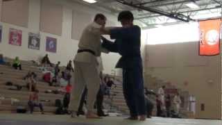 preview picture of video 'Justin Caviness 2 ~ 2012 Minooka Judo Open'