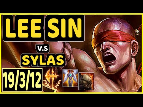 ONFLEEK (LEE SIN) vs SYLAS - 19/3/12 KDA JUNGLE CHALLENGER GAMEPLAY - KR
