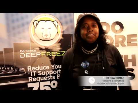 How Deep Freeze has reduced maintenance overloads and saved her time so that she can easily concentrate on analysis work