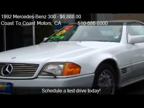 1992 Mercedes-Benz 300 300SL coupe for sale in Hayward, CA 9